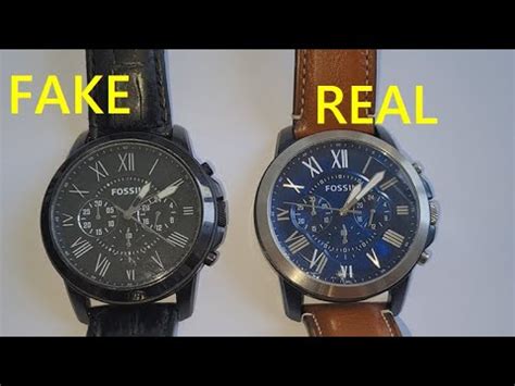 how to check fake fossil watch|authentic fossil watch.